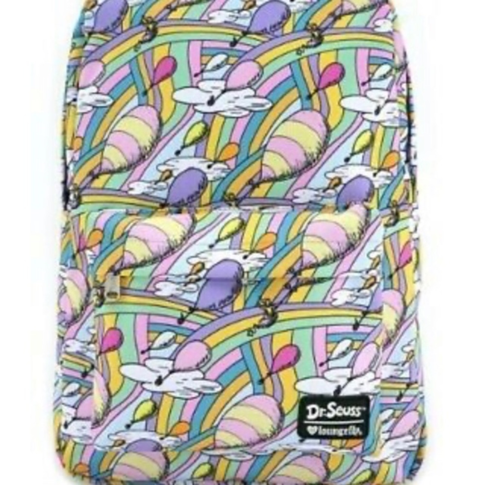 Dr. Suess Loungefly Backpack Colorful brand new!